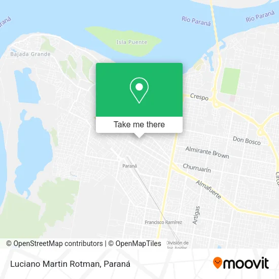 Mapa de Luciano Martin Rotman