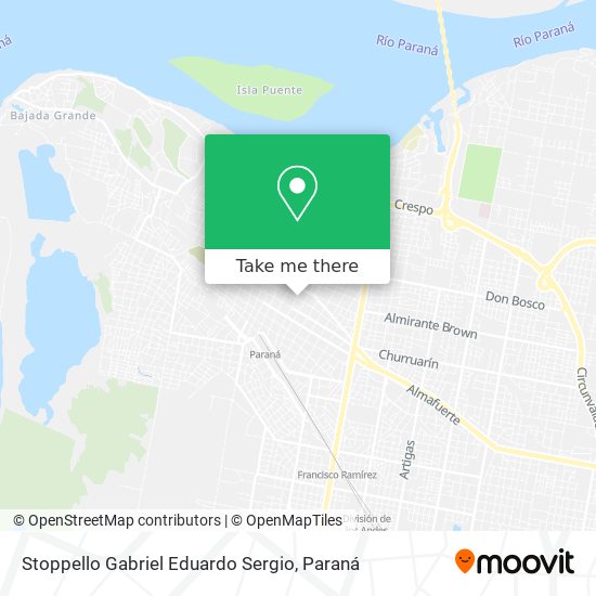 Stoppello Gabriel Eduardo Sergio map