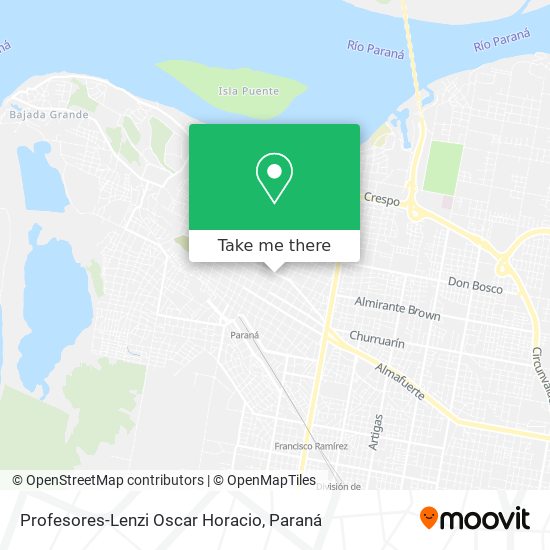 Mapa de Profesores-Lenzi Oscar Horacio