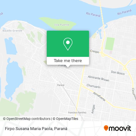 Firpo Susana Maria Paola map