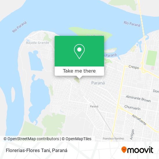 Florerias-Flores Tani map