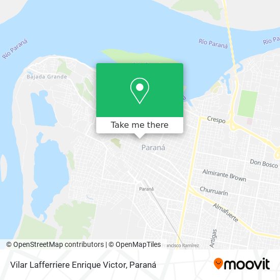 Vilar Lafferriere Enrique Victor map
