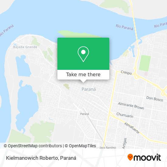 Kielmanowich Roberto map