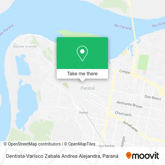 Mapa de Dentista-Varisco Zabala Andrea Alejandra