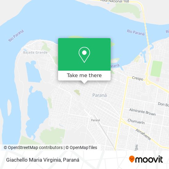 Mapa de Giachello Maria Virginia