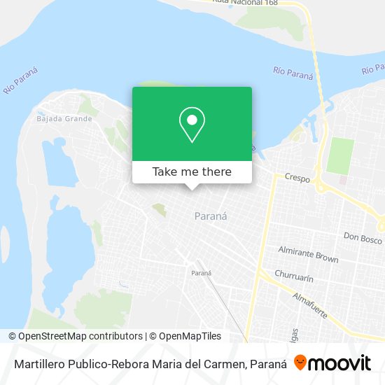 Martillero Publico-Rebora Maria del Carmen map