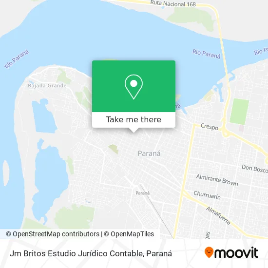 Jm Britos Estudio Jurídico Contable map