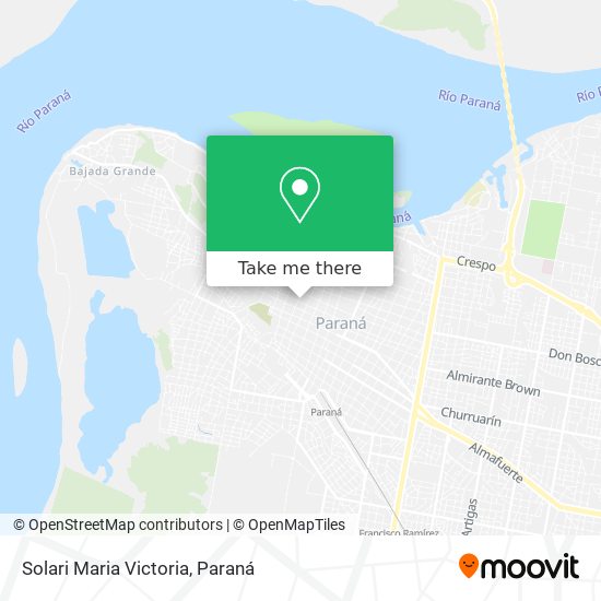 Mapa de Solari Maria Victoria