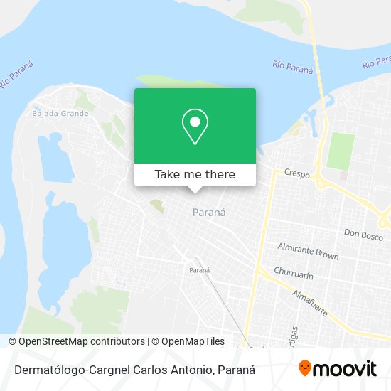 Dermatólogo-Cargnel Carlos Antonio map