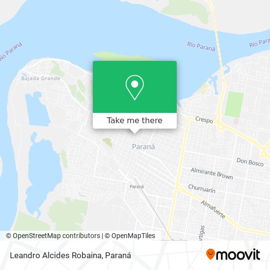 Leandro Alcides Robaina map