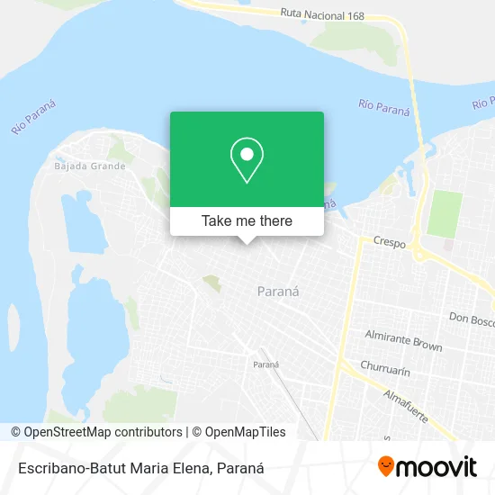 Escribano-Batut Maria Elena map