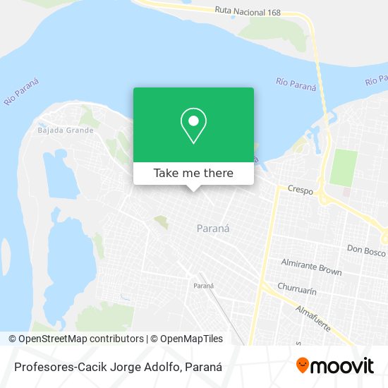 Mapa de Profesores-Cacik Jorge Adolfo