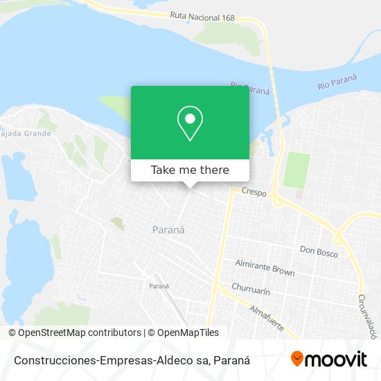 Construcciones-Empresas-Aldeco sa map
