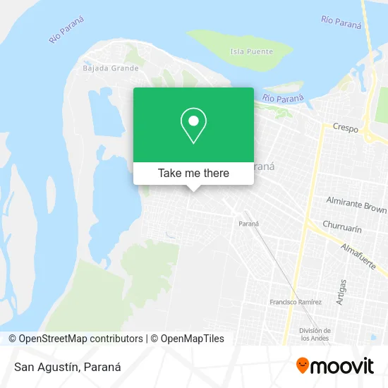 Mapa de San Agustín