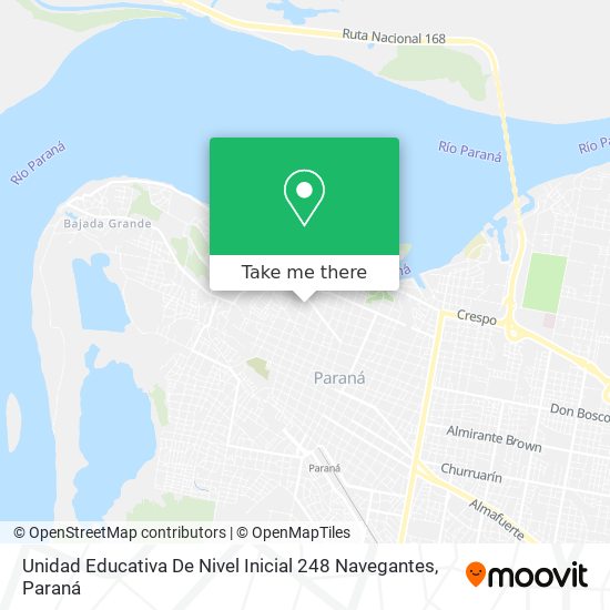 Unidad Educativa De Nivel Inicial 248 Navegantes map