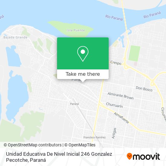 Unidad Educativa De Nivel Inicial 246 Gonzalez Pecotche map