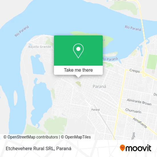 Etchevehere Rural SRL map