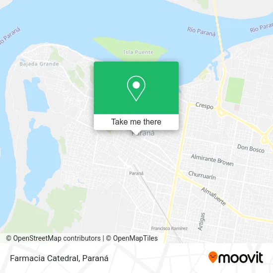 Mapa de Farmacia Catedral