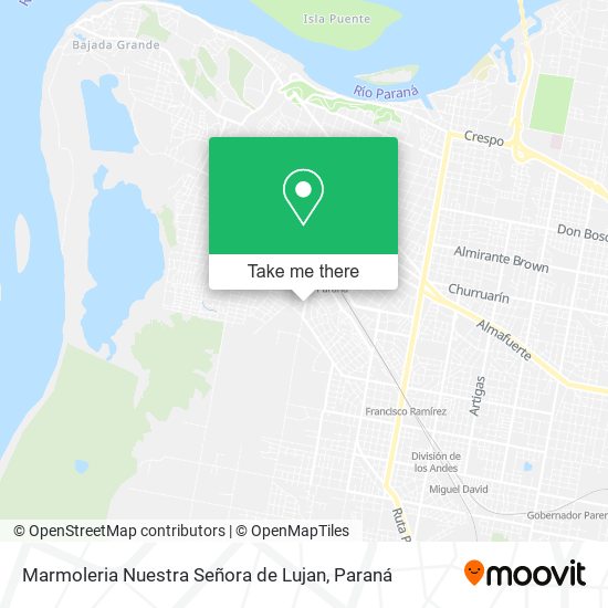 Marmoleria Nuestra Señora de Lujan map