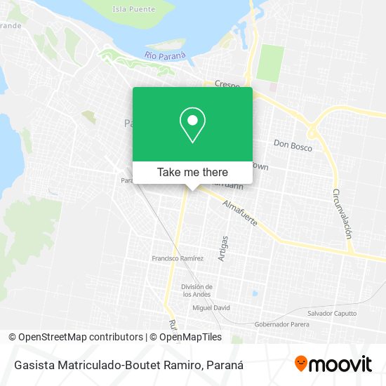 Gasista Matriculado-Boutet Ramiro map