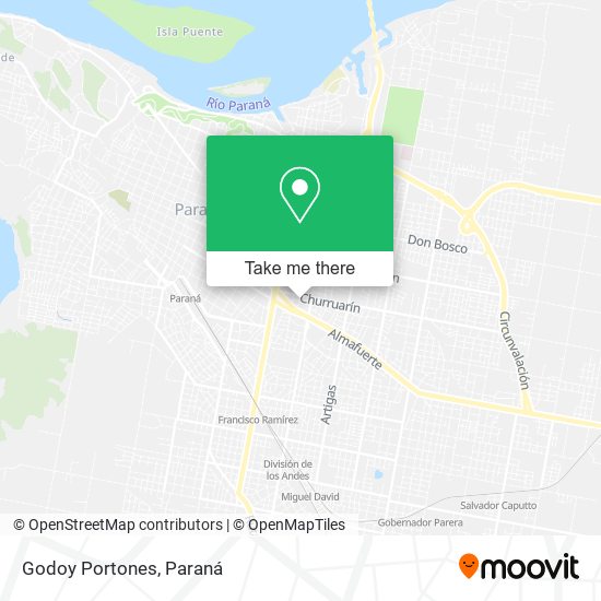 Godoy Portones map