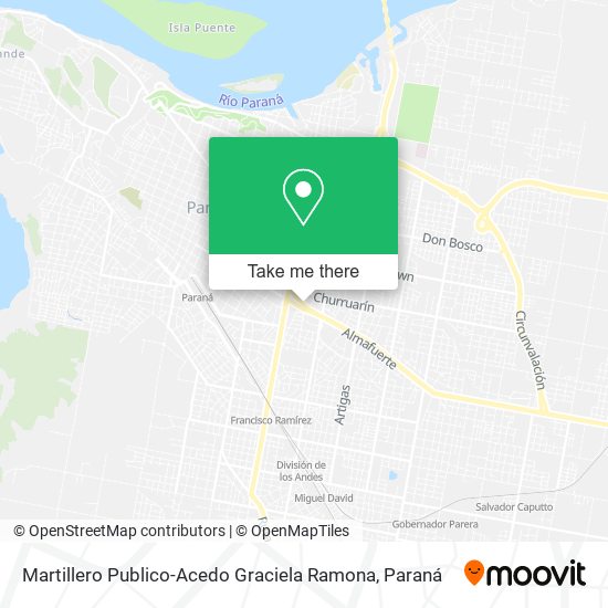 Martillero Publico-Acedo Graciela Ramona map