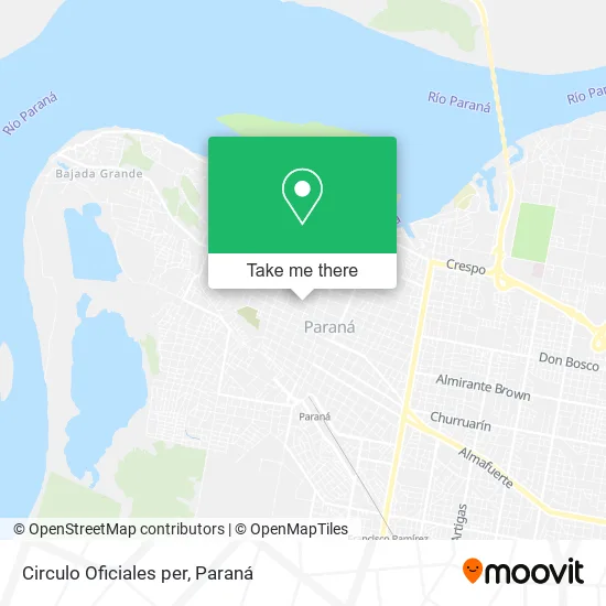 Mapa de Circulo Oficiales per