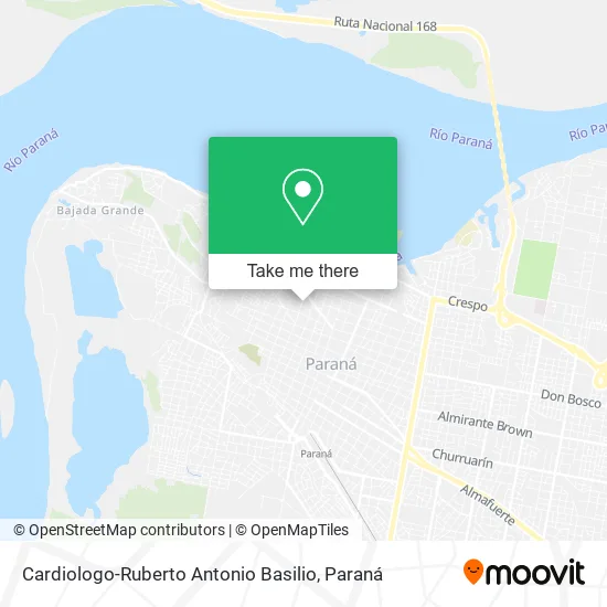 Cardiologo-Ruberto Antonio Basilio map