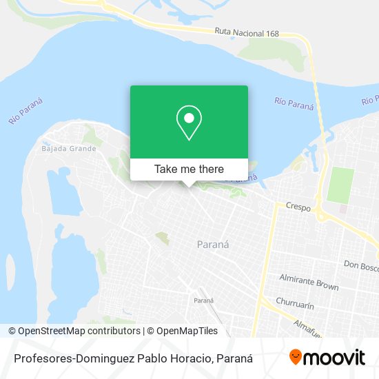 Mapa de Profesores-Dominguez Pablo Horacio