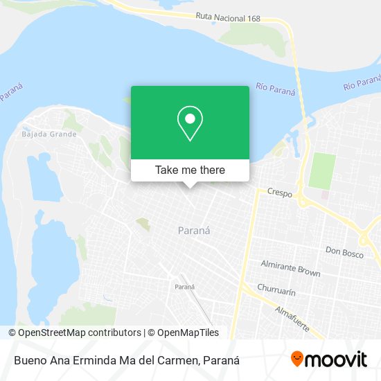 Bueno Ana Erminda Ma del Carmen map