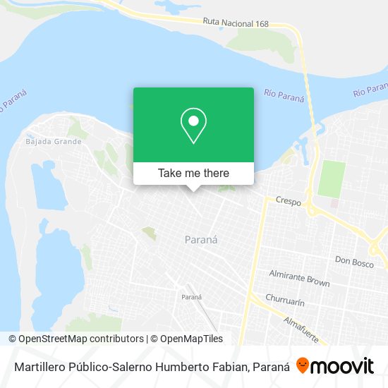 Mapa de Martillero Público-Salerno Humberto Fabian