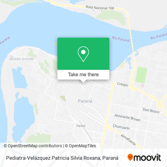 Mapa de Pediatra-Velázquez Patricia Silvia Roxana