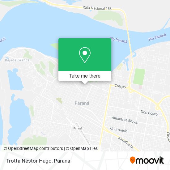 Mapa de Trotta Néstor Hugo