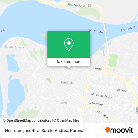Neurocirujano-Dra. Sotelo Andrea map