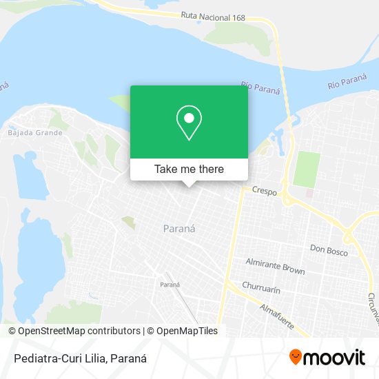 Pediatra-Curi Lilia map
