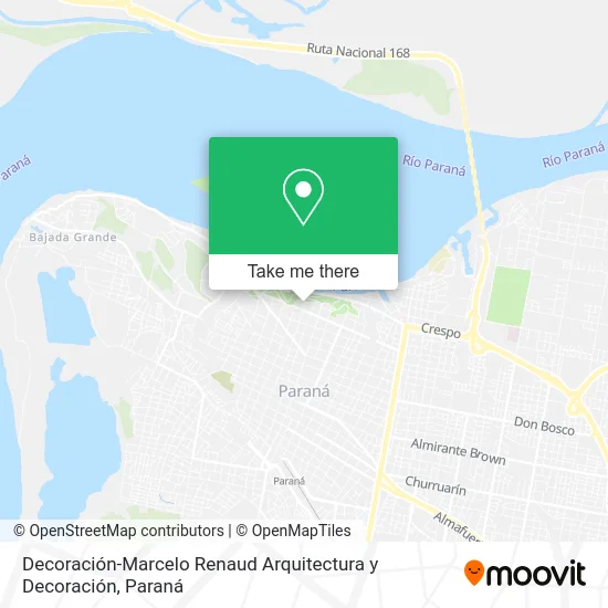 Decoración-Marcelo Renaud Arquitectura y Decoración map