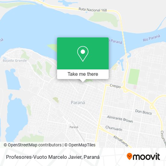 Mapa de Profesores-Vuoto Marcelo Javier