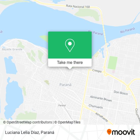Mapa de Luciana Lelia Díaz