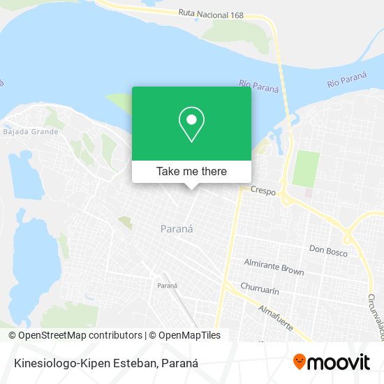 Kinesiologo-Kipen Esteban map