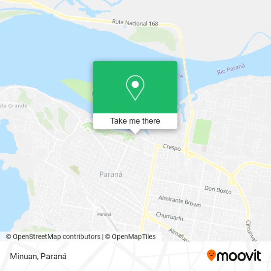 Mapa de Minuan