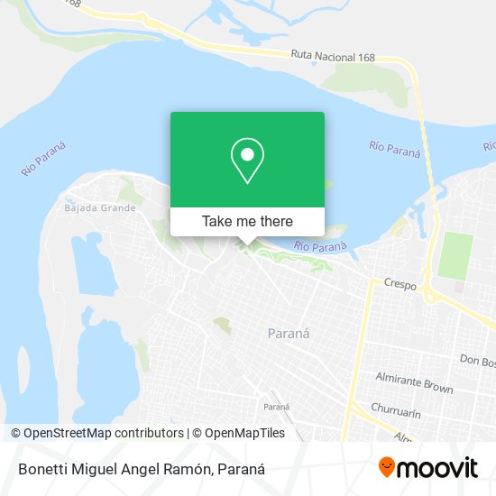 Bonetti Miguel Angel Ramón map