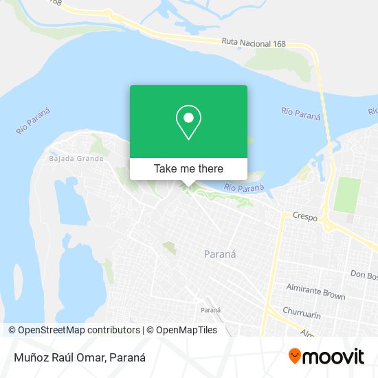 Muñoz Raúl Omar map