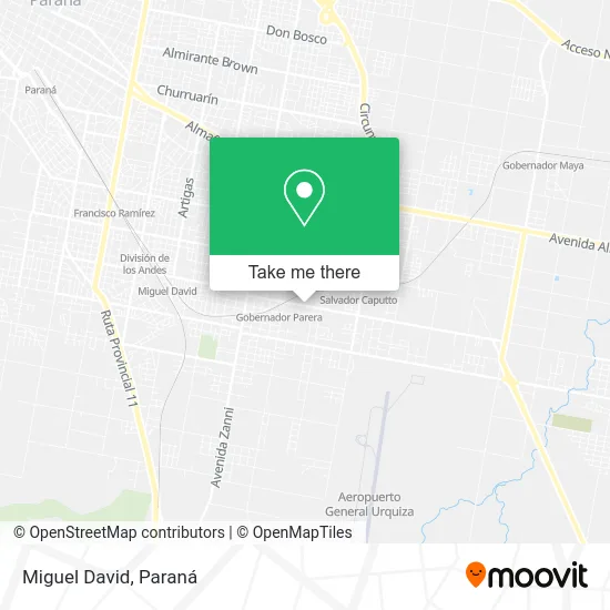 Miguel David map