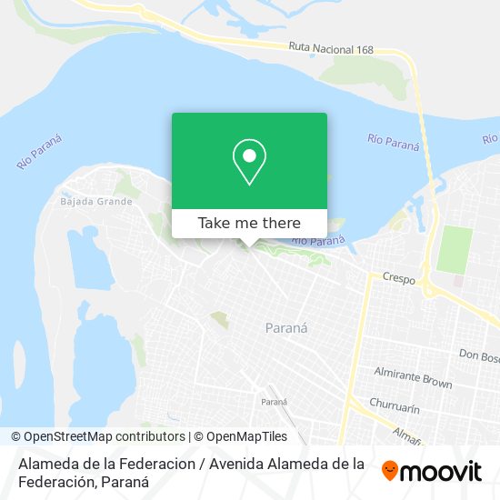 Alameda de la Federacion / Avenida Alameda de la Federación map