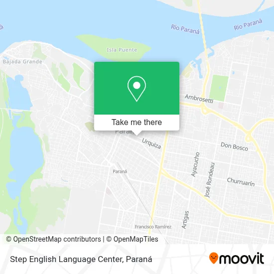Step English Language Center map