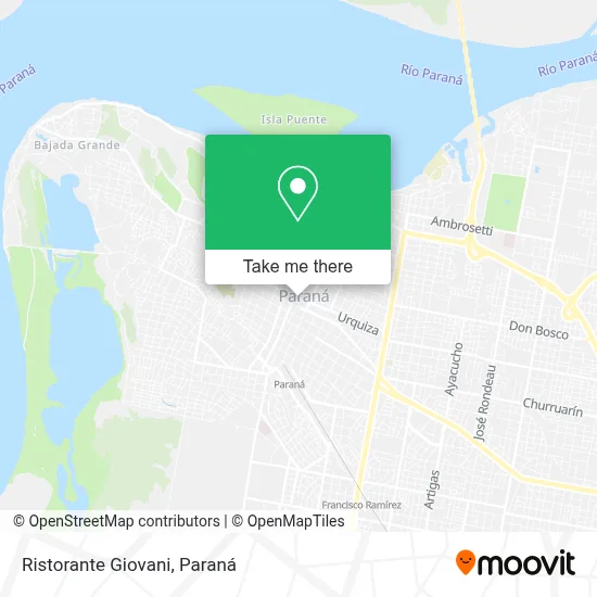 Ristorante Giovani map