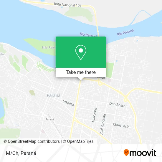M/Ch map