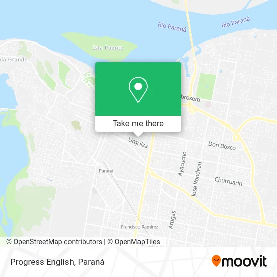 Progress English map