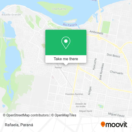 Rafaela map