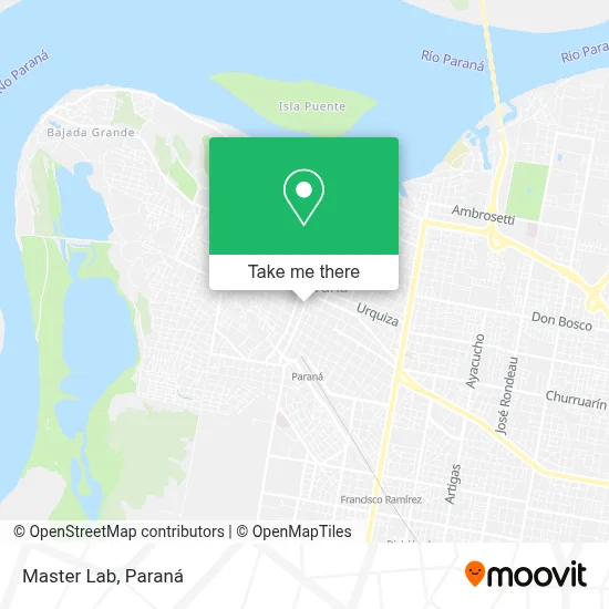 Master Lab map